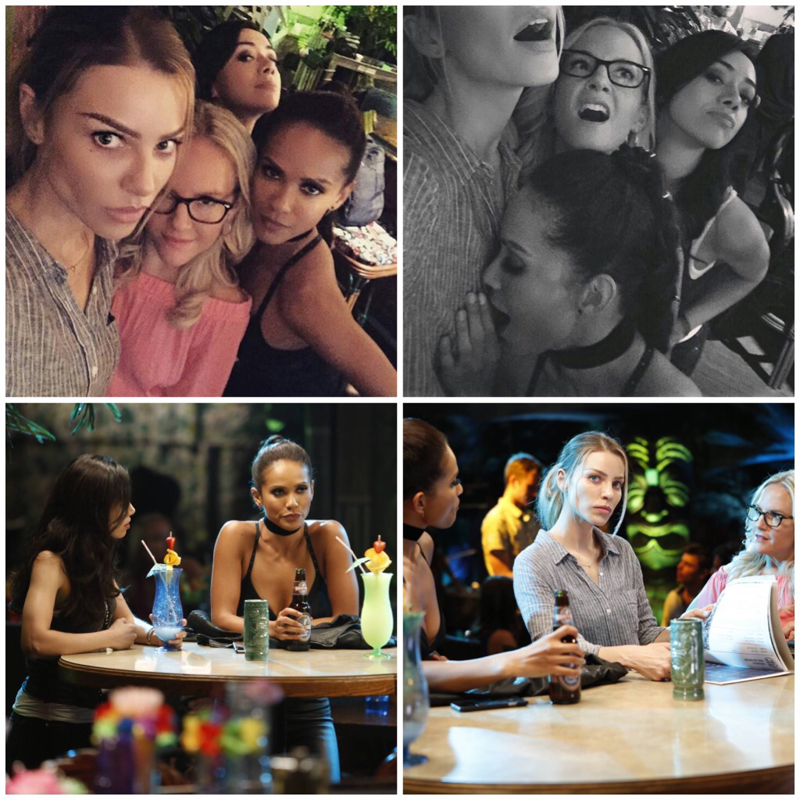 That girls night out was everything I've been dreaming of!!!!! Bonding together. Making a tribe. Calling each other girlfriends. Karaoke singing together. Fighting like badass together!! And Maze and Chloe are going to be roommates. Hell yeah to the ladies of Lucifer!!!