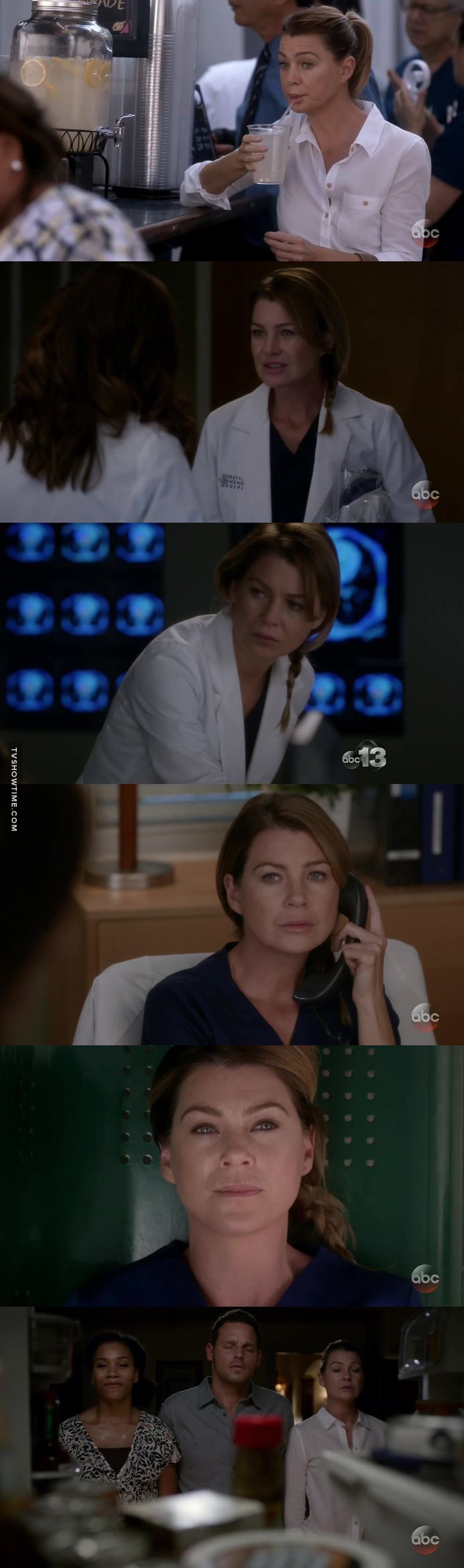 This felt very classic Grey's to me. Meredith was classic Meredith this ep to me. I enjoyed this episode SO MUCH. & I looooove angry, crazy & hilarious Meredith.