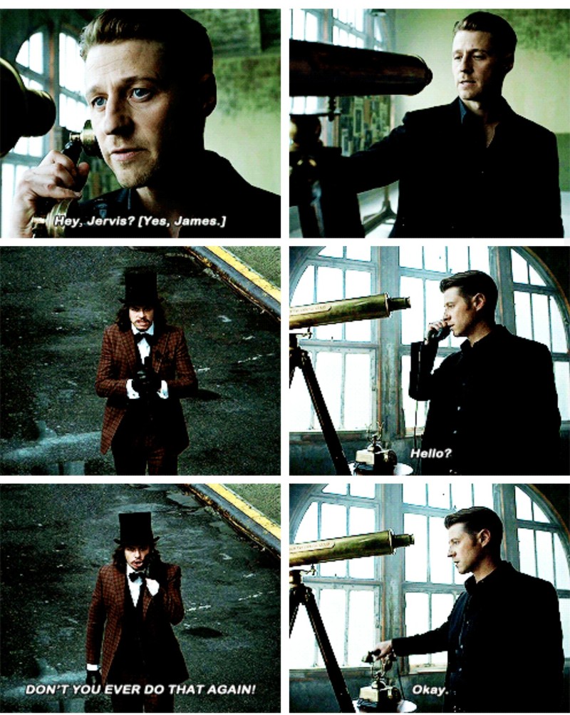 Jim trolling Jervis. 😂