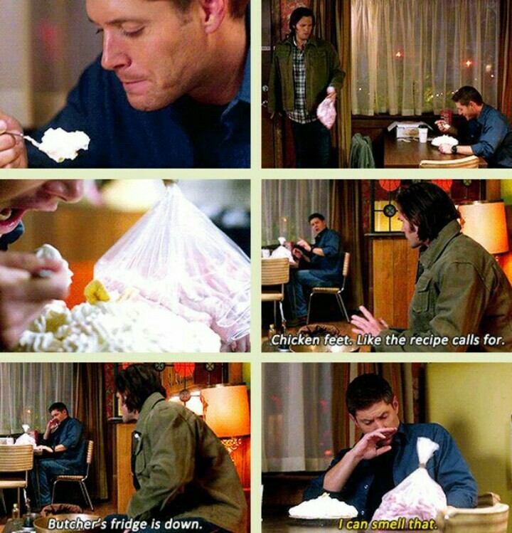 Sam ruined the pie hahaha