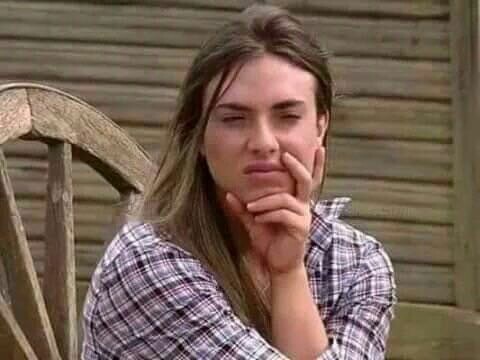E a garota voltando sem fazer nada a respeito da Meredith?