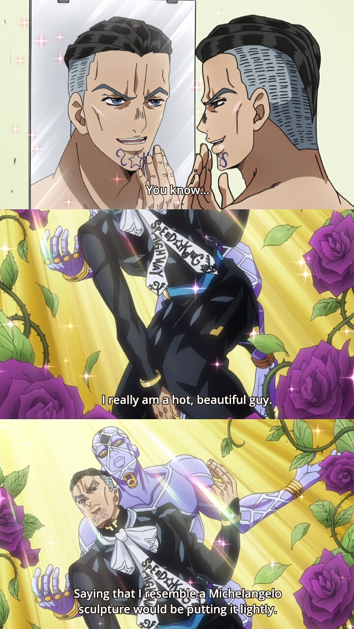 HE HAS NO SHAME.
