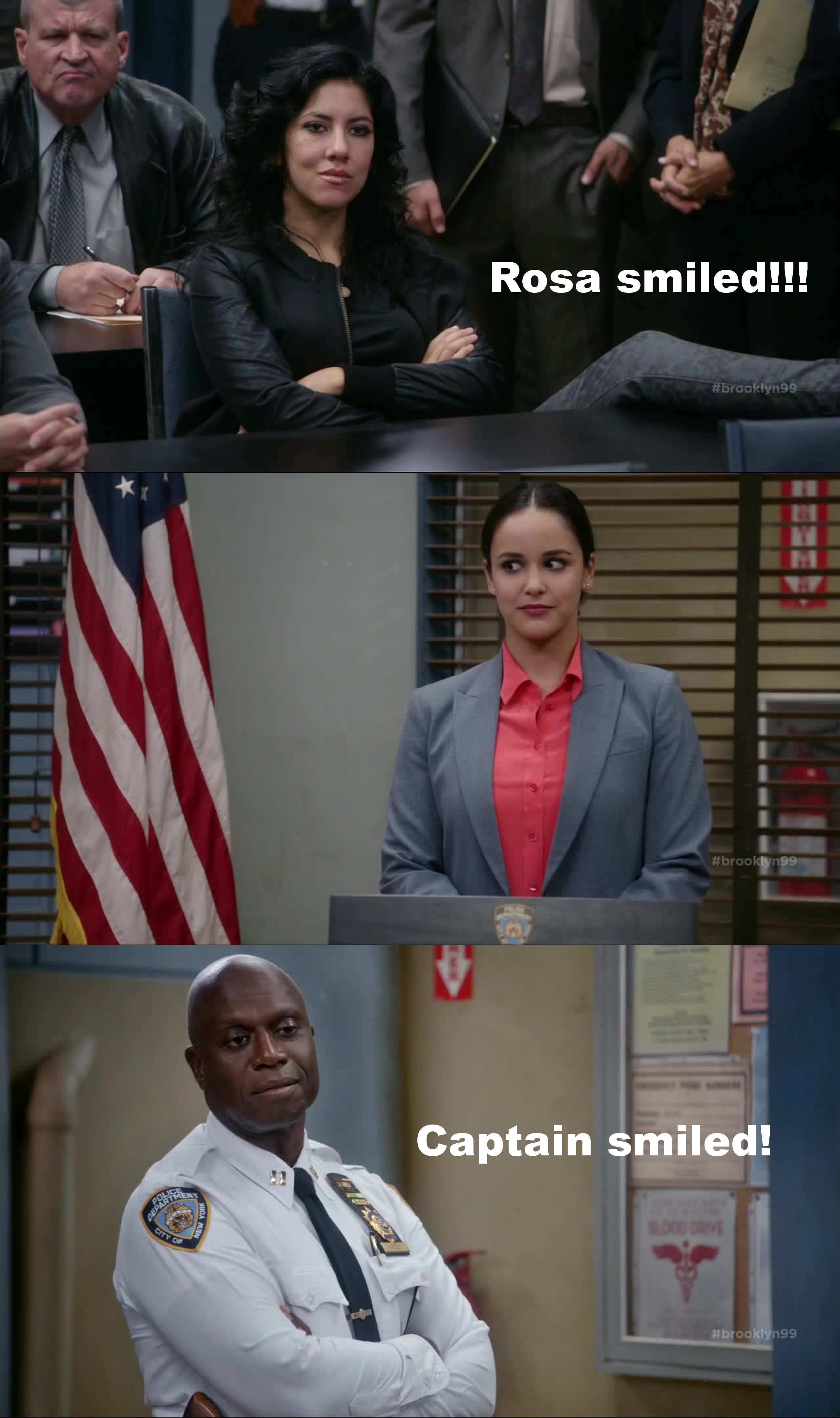 Everyone is proud of Amy!