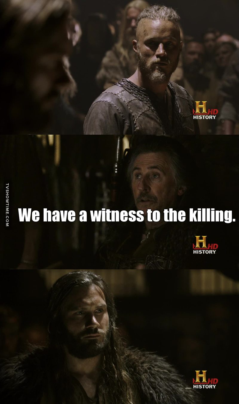 For a second, I thought that he might turn against Ragnar 🔥