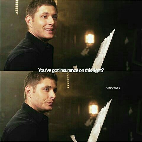 Deans soooo uncomfortable