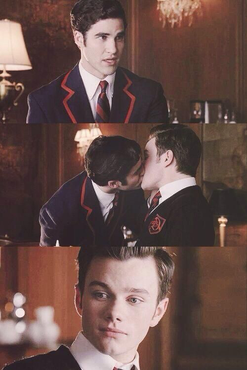 Eu tenho vários casais que eu amo em Glee, mas o que faz meu coração parar mesmo é Klaine ❤️
