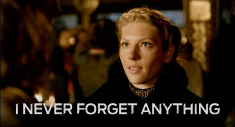There is only one queen in Kattegat ❤️