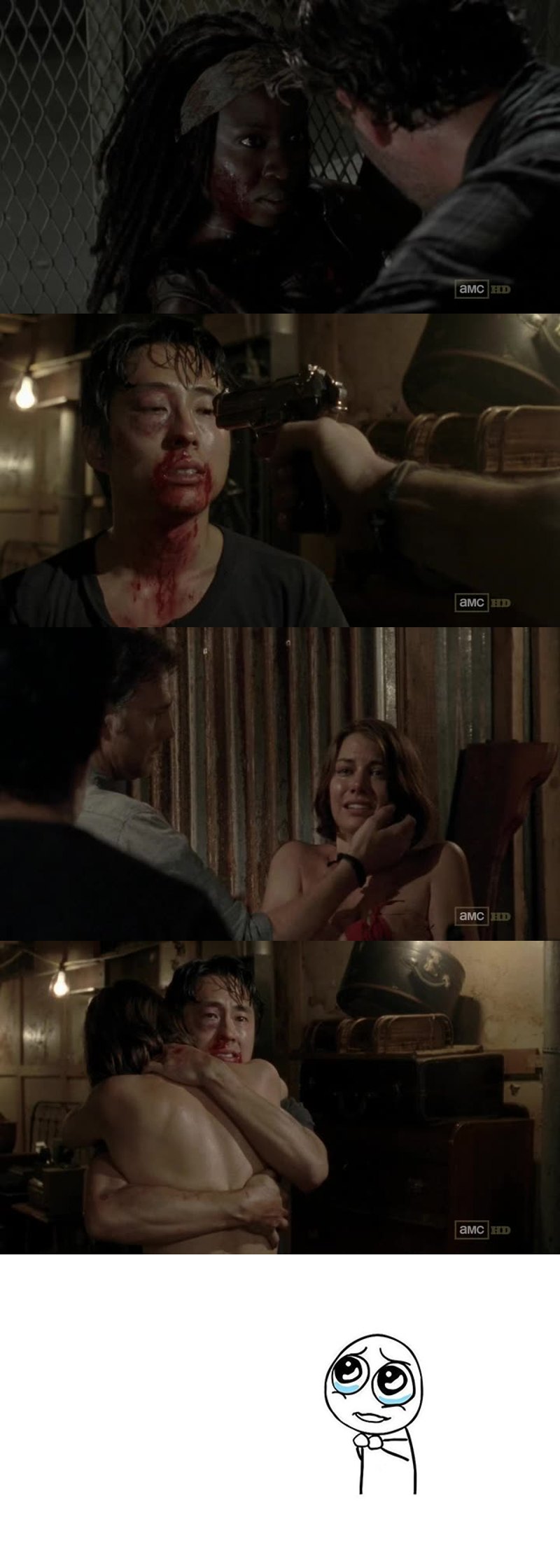 Putain Michonne Maggie et Glenn lors de cet épisode étaient incroyables !
Bref épisode de malade !