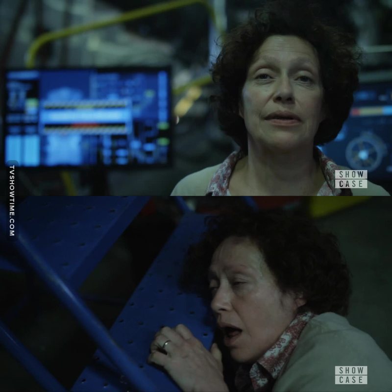 It would be so dumb if the lady died and they didn't turn the machine on.
Anyway, she got style.