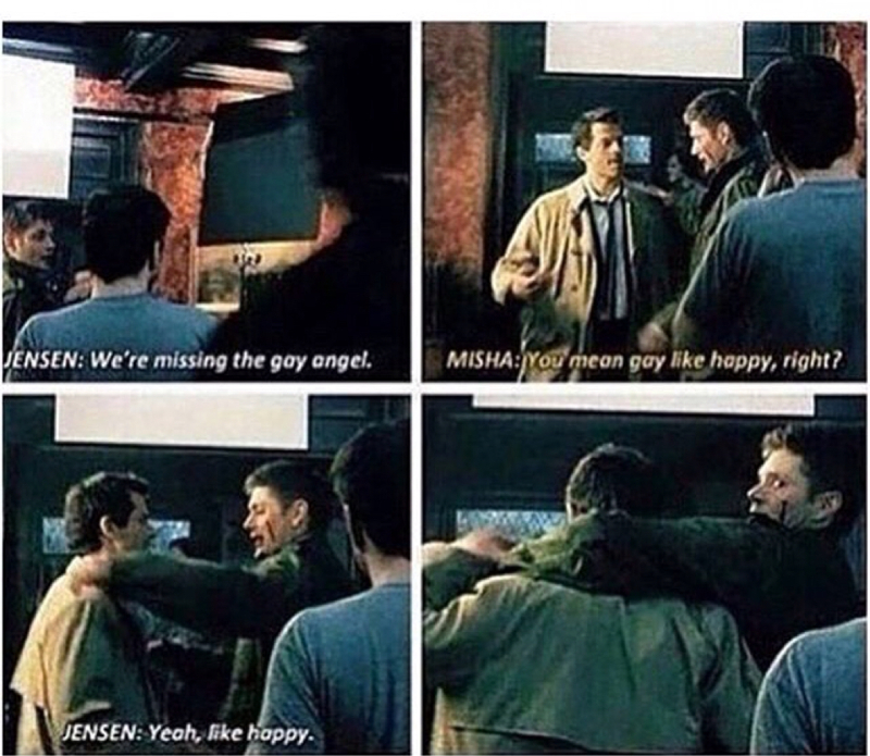 Jensen's face 😂😂😂