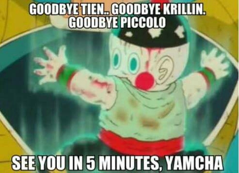 So true 😂 Yamcha - loser every time 😁