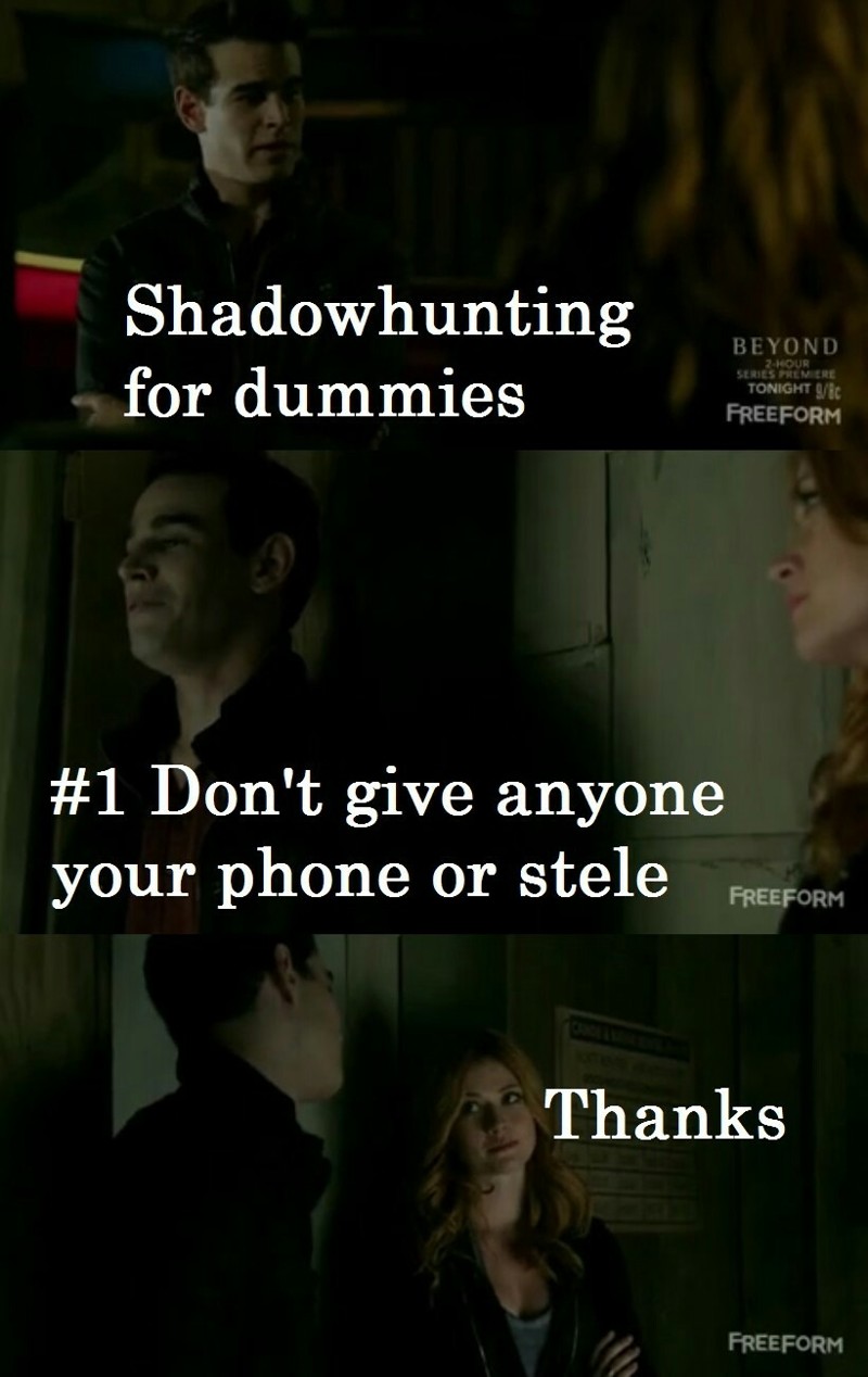 Shadowhunting for dummies by Simon Lewis The Vampire
😂😂