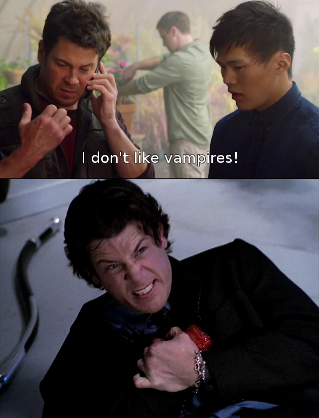 Good one, writers ;) This show and references!