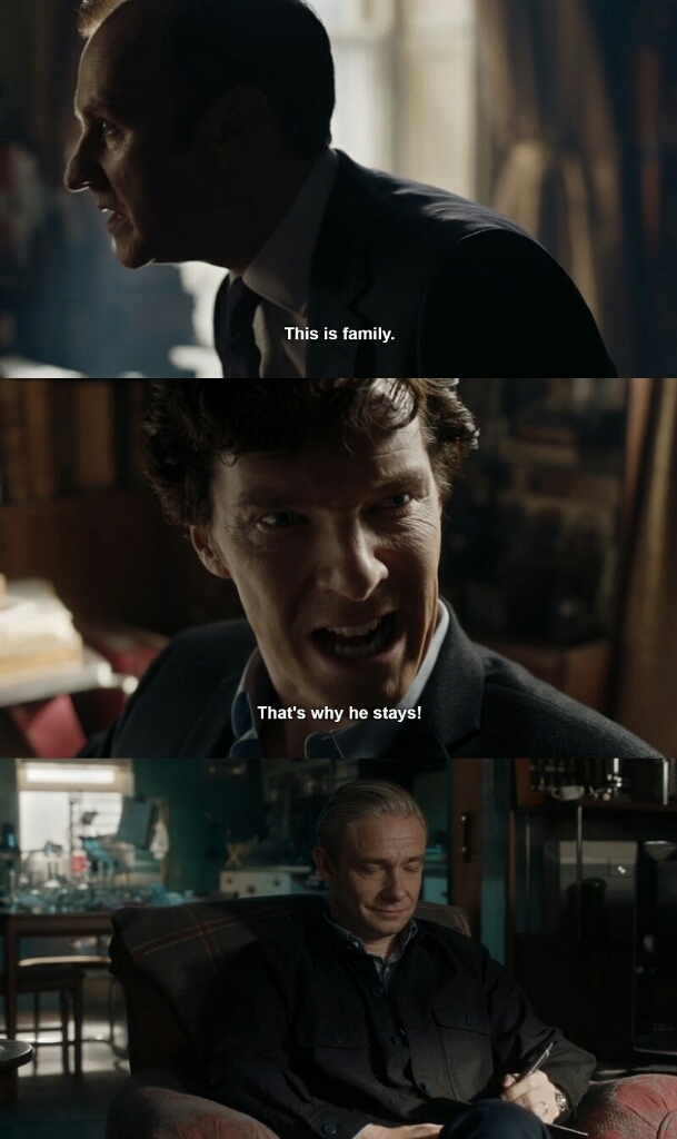 That smile tho. He loved that response from Sherlock