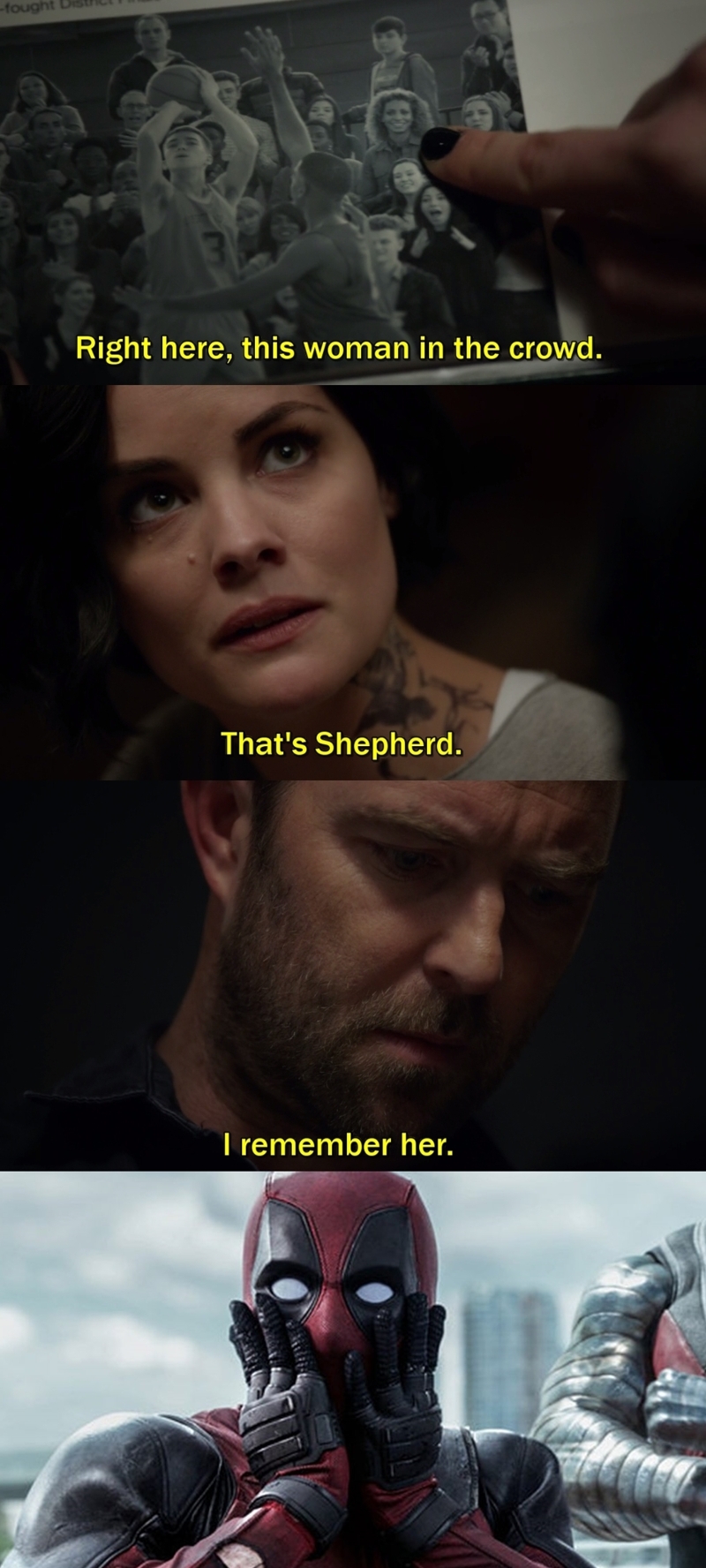 so Kurt has ever known Shepherd before? Holy shit!