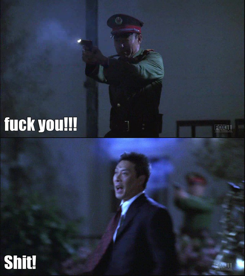 This fool shot his own consultant.....