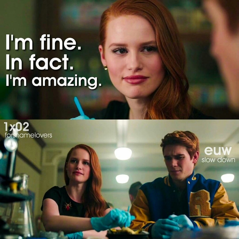 Look at Archie Face LOL 😂😂