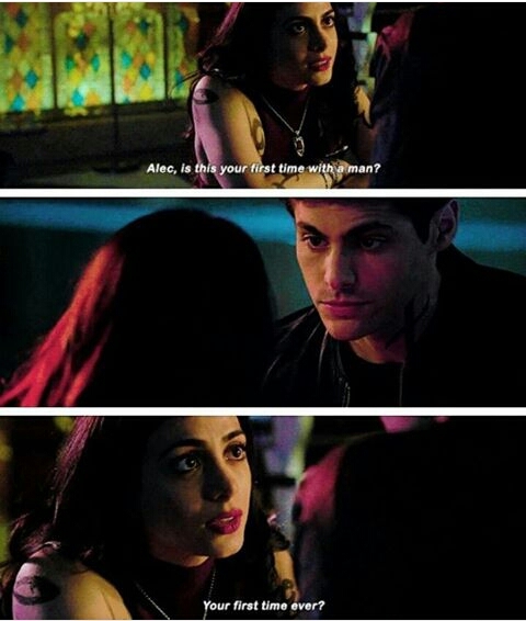 Alec's face 😂😂😂