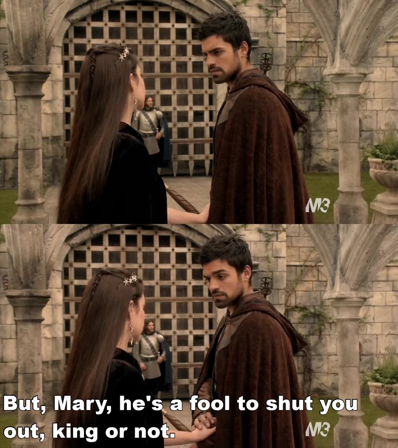 There's soemthing between Mery and Luis. I think he's in love with her...