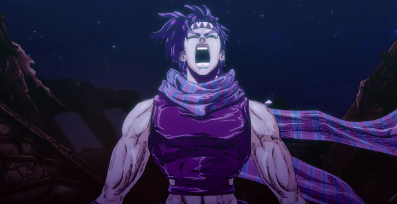 Well, the opening just told everything from episode 10 (JoJo puts on himself Caesar's bandana and then screams) ..