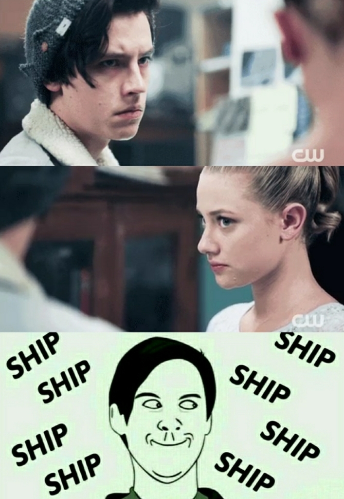 I am starting to ship Betty and Jughead