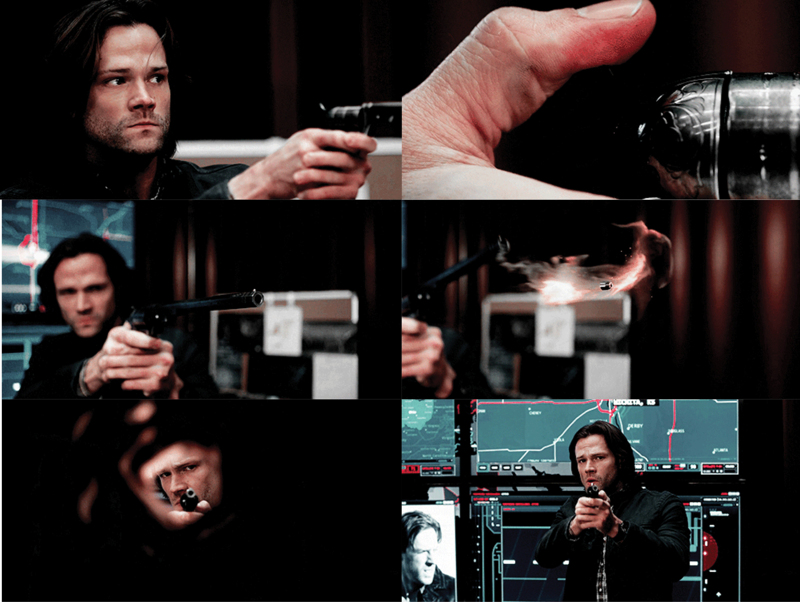 Badass Sammy. 😎 I live for slow motion scenes of someone firing the Colt.