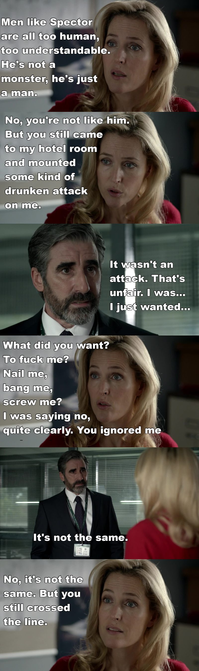 Another of those dialogues with Stella that Jim should think a hundred times before starting them....
