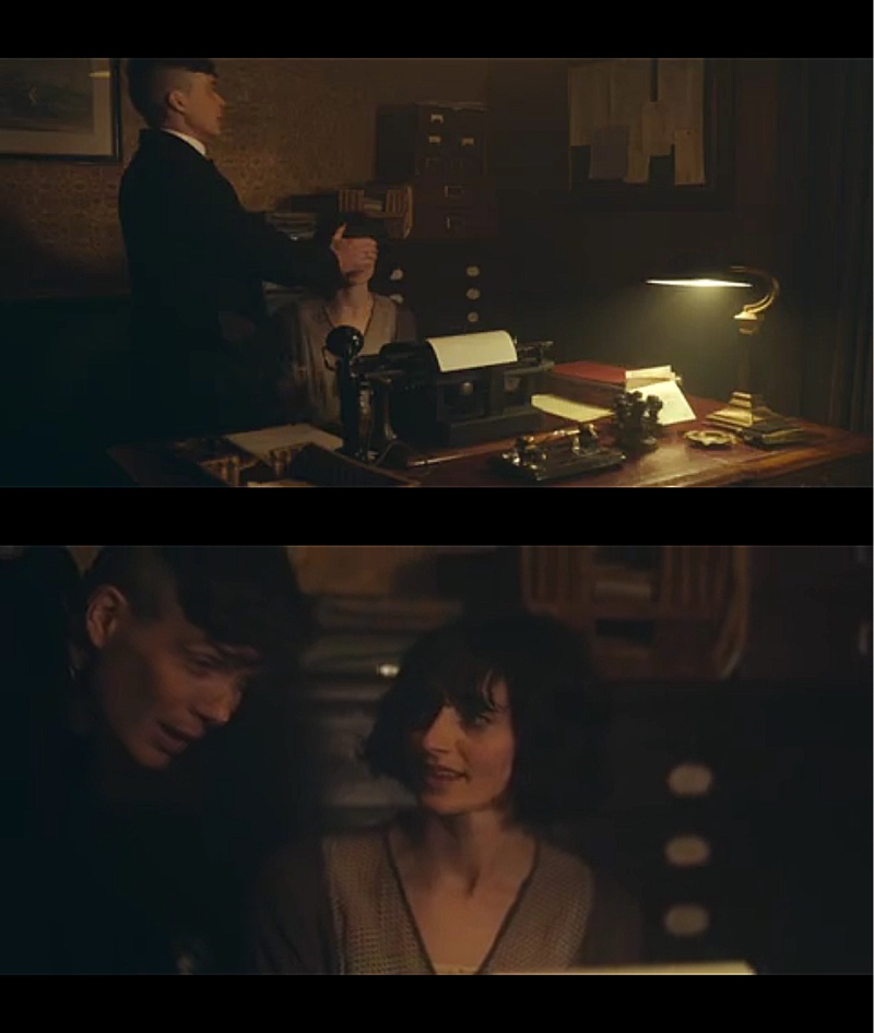 She mentioning taking a secretary corse and then he testing her skills and offering her a job so she doesn't have to sleep with men for money anymore was so sweet of him.