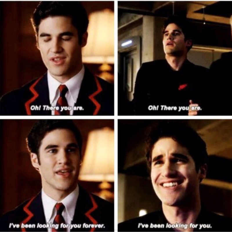 Glee 02.16 || Supergirl 02.16
I'm dying they made a Klaine reference 😍