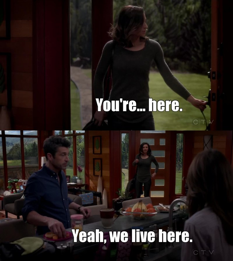 Ahahah Derek!