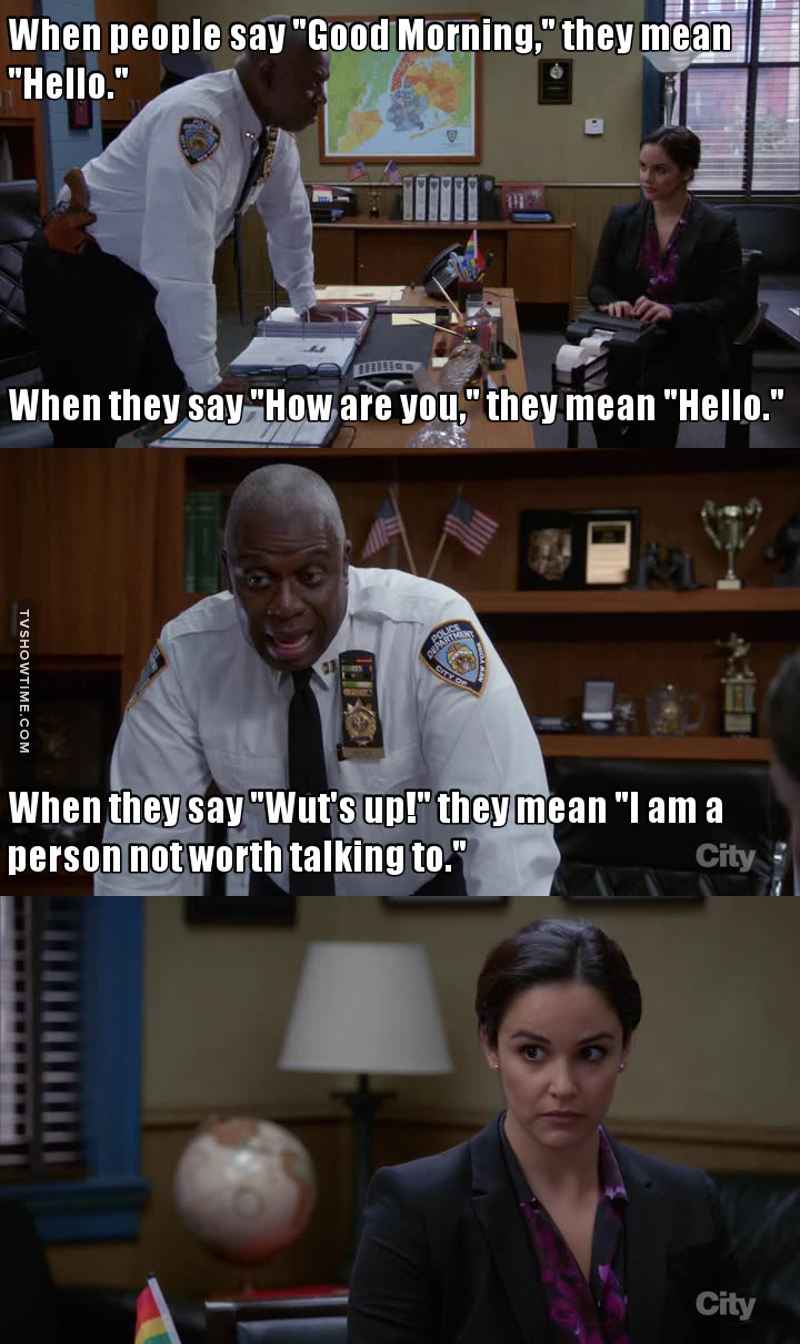 I'm still laughing at this exchange.