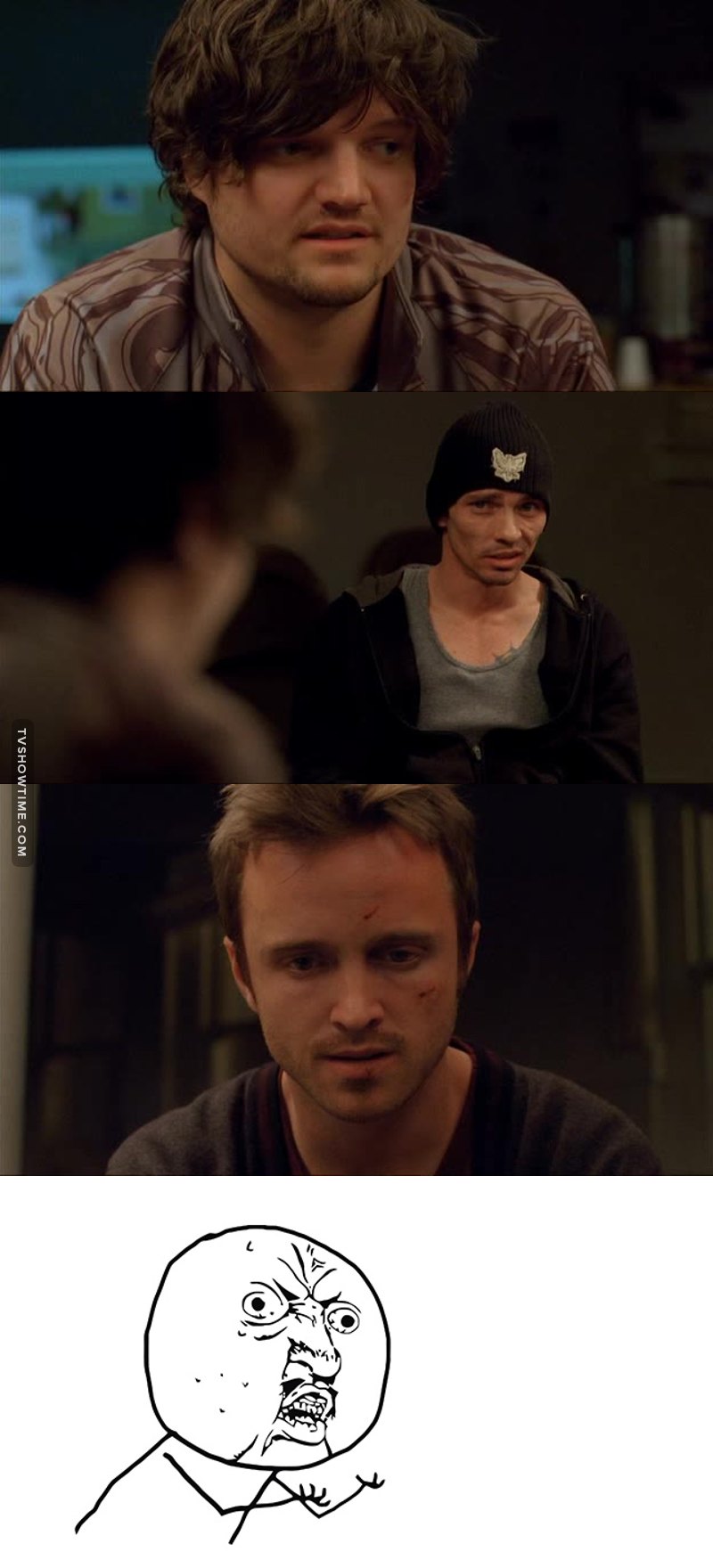 Seriously, Jesse, what are you doing?!
I didn't really like his behavior :(