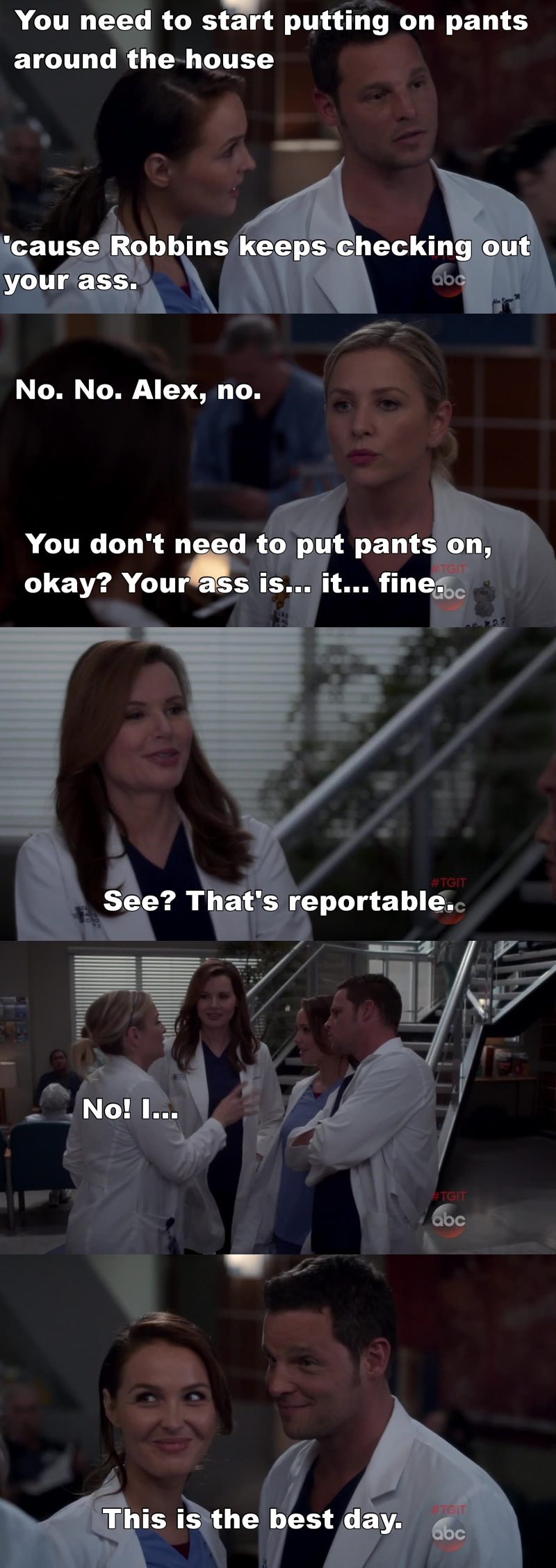 HAHAHAHAHAHA! Ow God! I am laughing so hard! 😂😂😂 I love Alex! ❤️😂