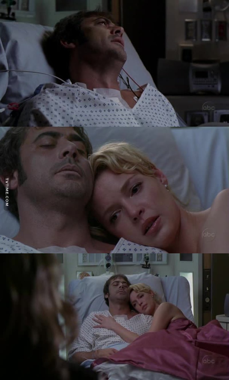 I watched this episode in 2009 and I come back here in 2017 to say that NOTHING in TV broke my heart more than this scene.💔
Denny Duquette💘💘