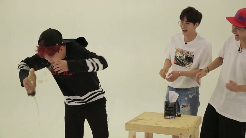 Poor ChimChim 😂 💜
