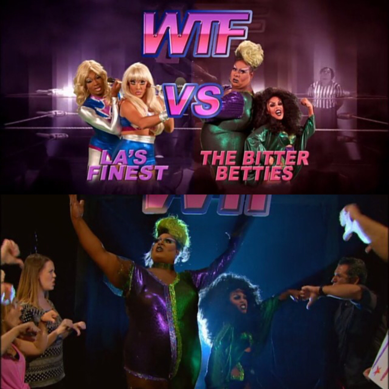Melhor time! Hahah acho que elas sim deveriam ter ganho.
E The Bitter Betties foram as melhores, passei mal de rir aqui com a Latrice.