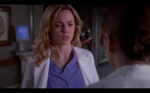 I hate her! I hated her since her first appearance...
She wants to cheat to be a doctor?! Come on! You can't play with people's life!
Sadie goes way too late!