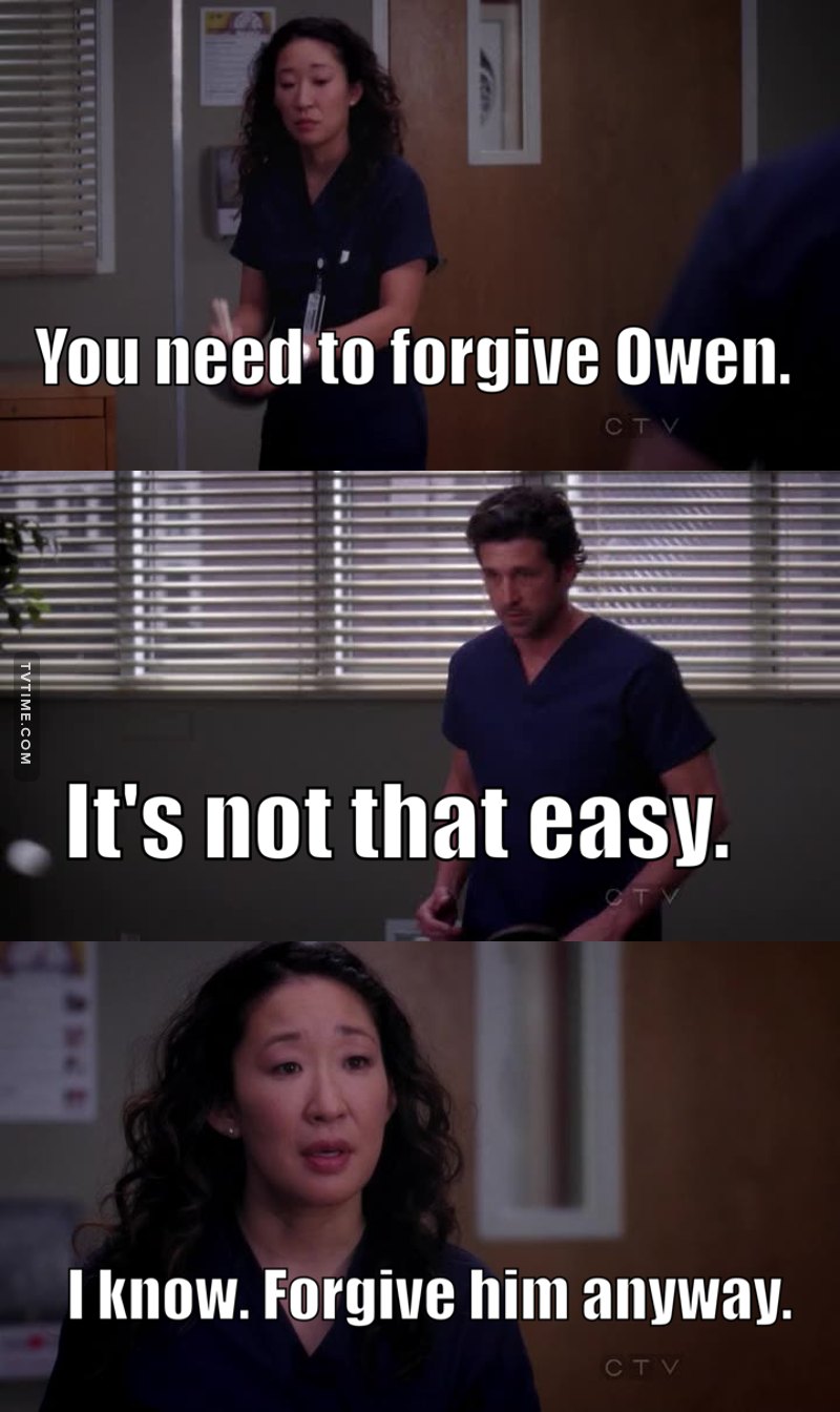 Forgiveness is never easy 😕