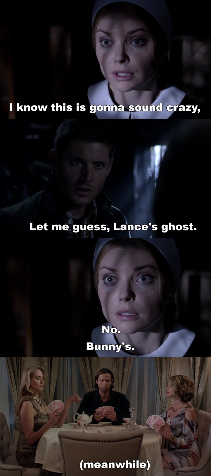 suspense..