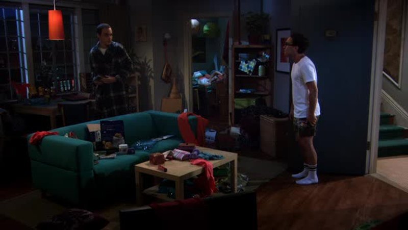 Please come clean my house Sheldon!