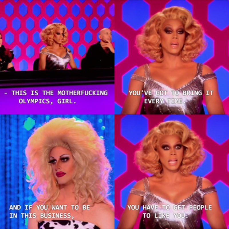 Mama Ru bem braba com a Magnolia, não vou negar, adorei.