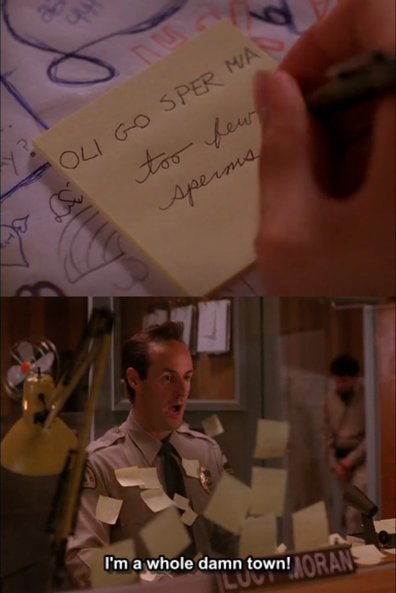 Andy and his handwriting were so cute in this scene that I wanna hug him