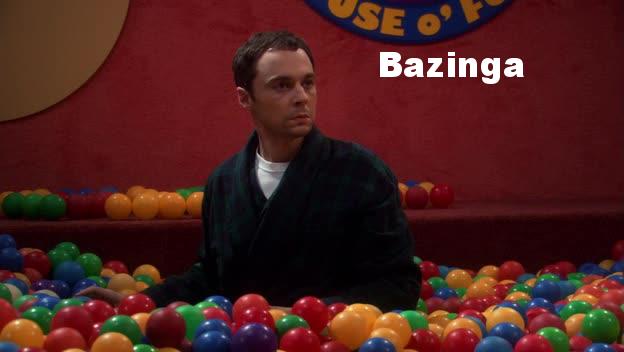 Sheldon and his bazinga are unforgettable.