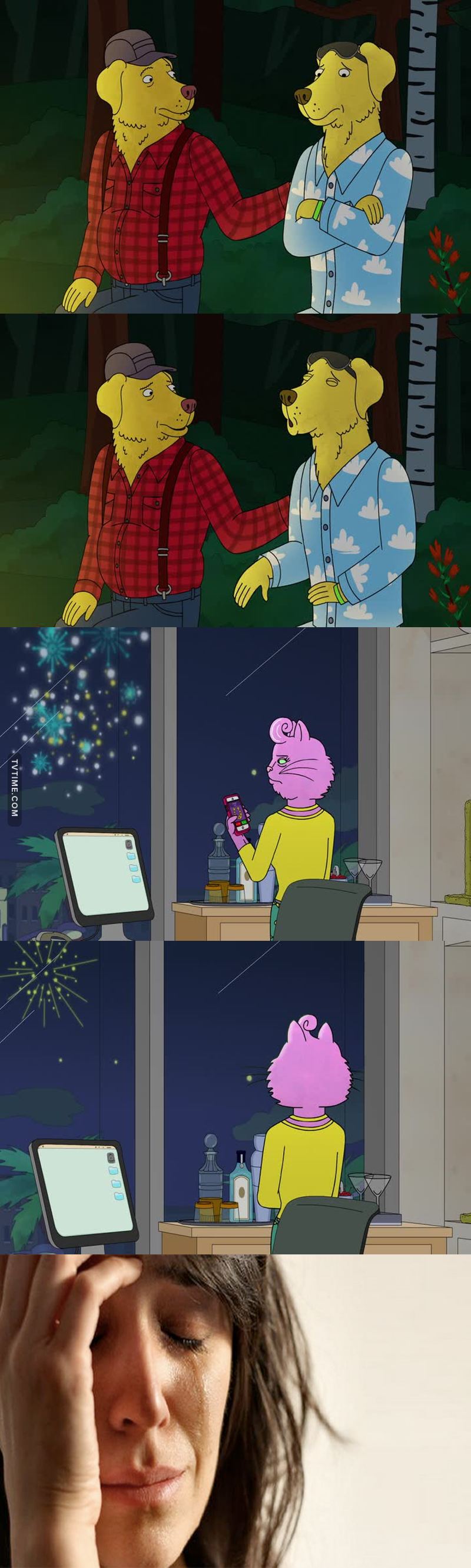 This episode is so sad...😢
Poor Mister peanut-butter and Princess Caroline