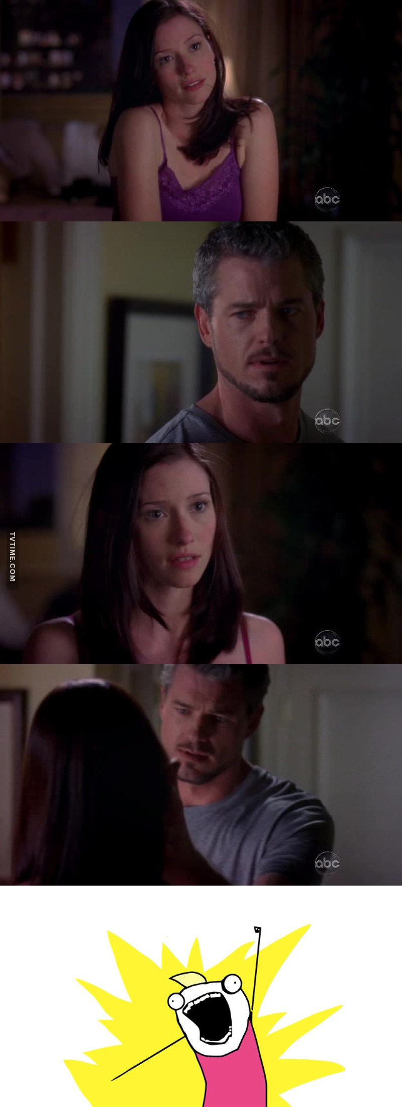 Little grey e doctor sloan? SIM! FOI A GENTE QUE PEDIU! QUE CENA MEUS AMIGOS, QUE CENA!
