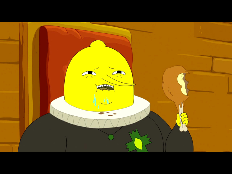 adventure time fat lemongrab episode