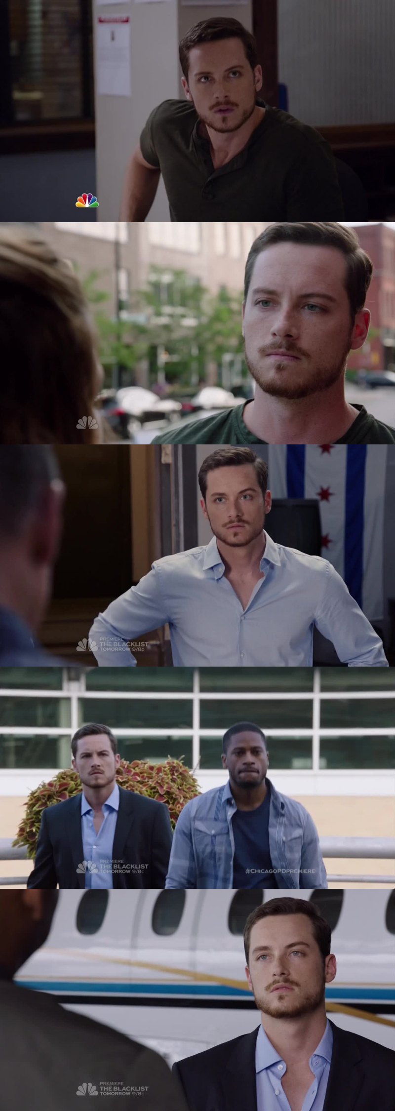 Mr., Mrs. and everyone... Detective Jay Healstead! A man, a dream, a sexy bomb!