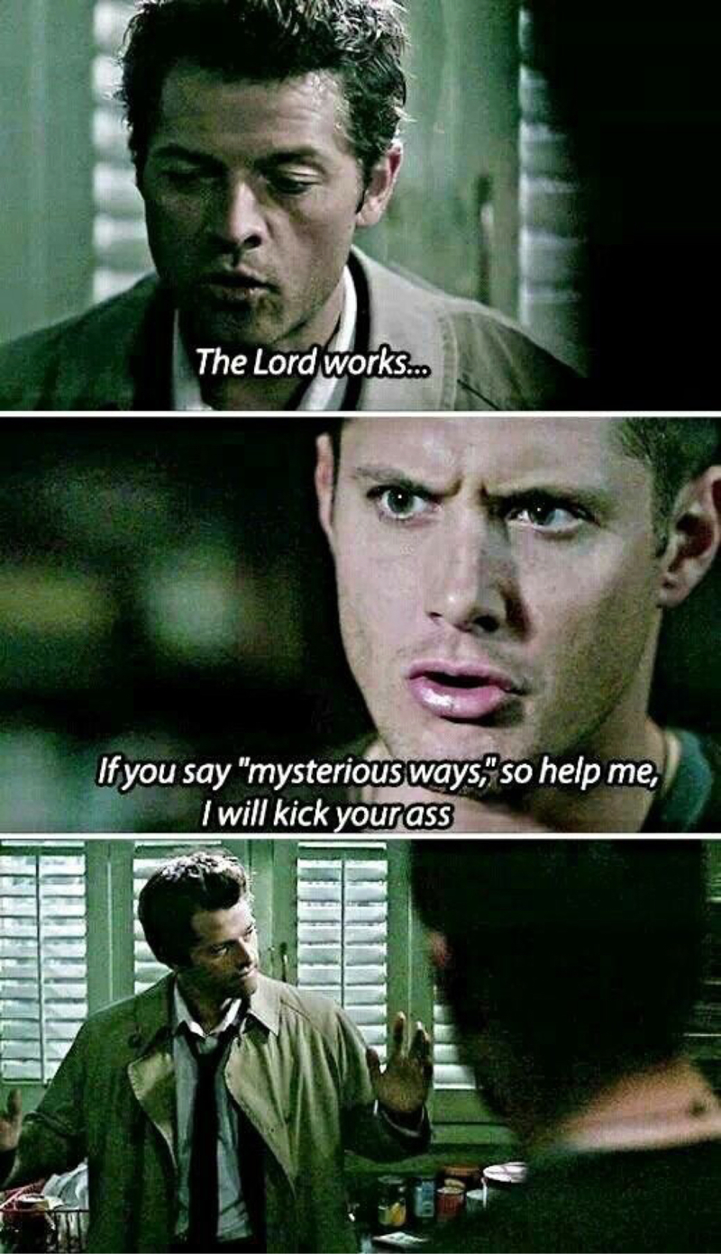 First time in his dreams, first time Dean thinks about hits Cas's ass ❤️
This is Love.
#rewatch
