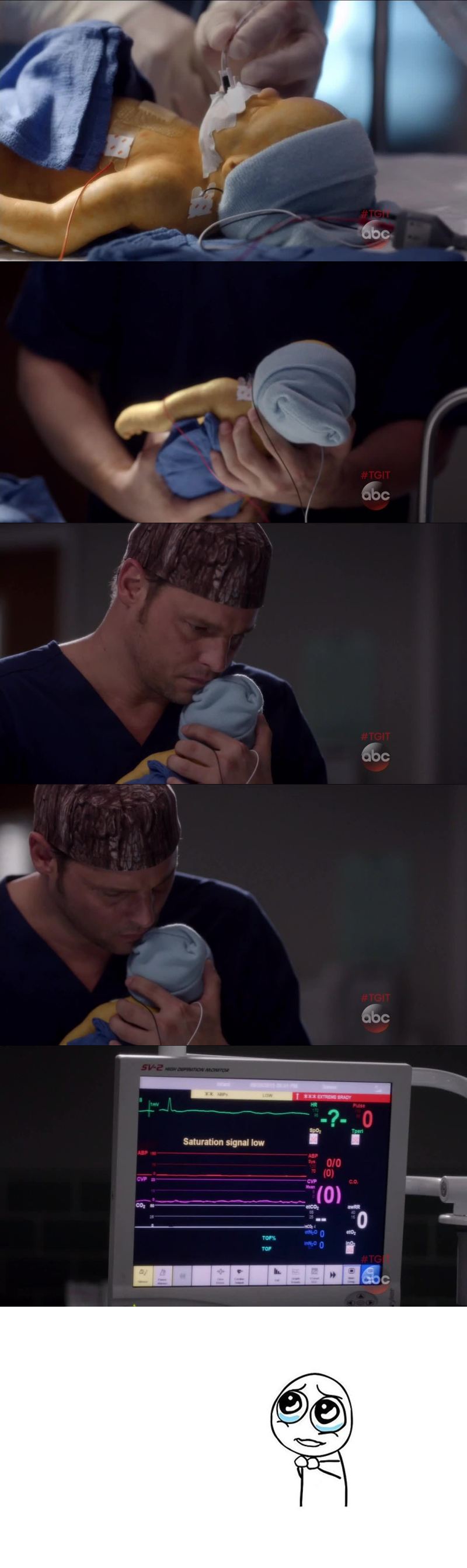 This part just broke my heart... And Alex is so cute with babies and kids ! I really love the way he evolved since season 1.