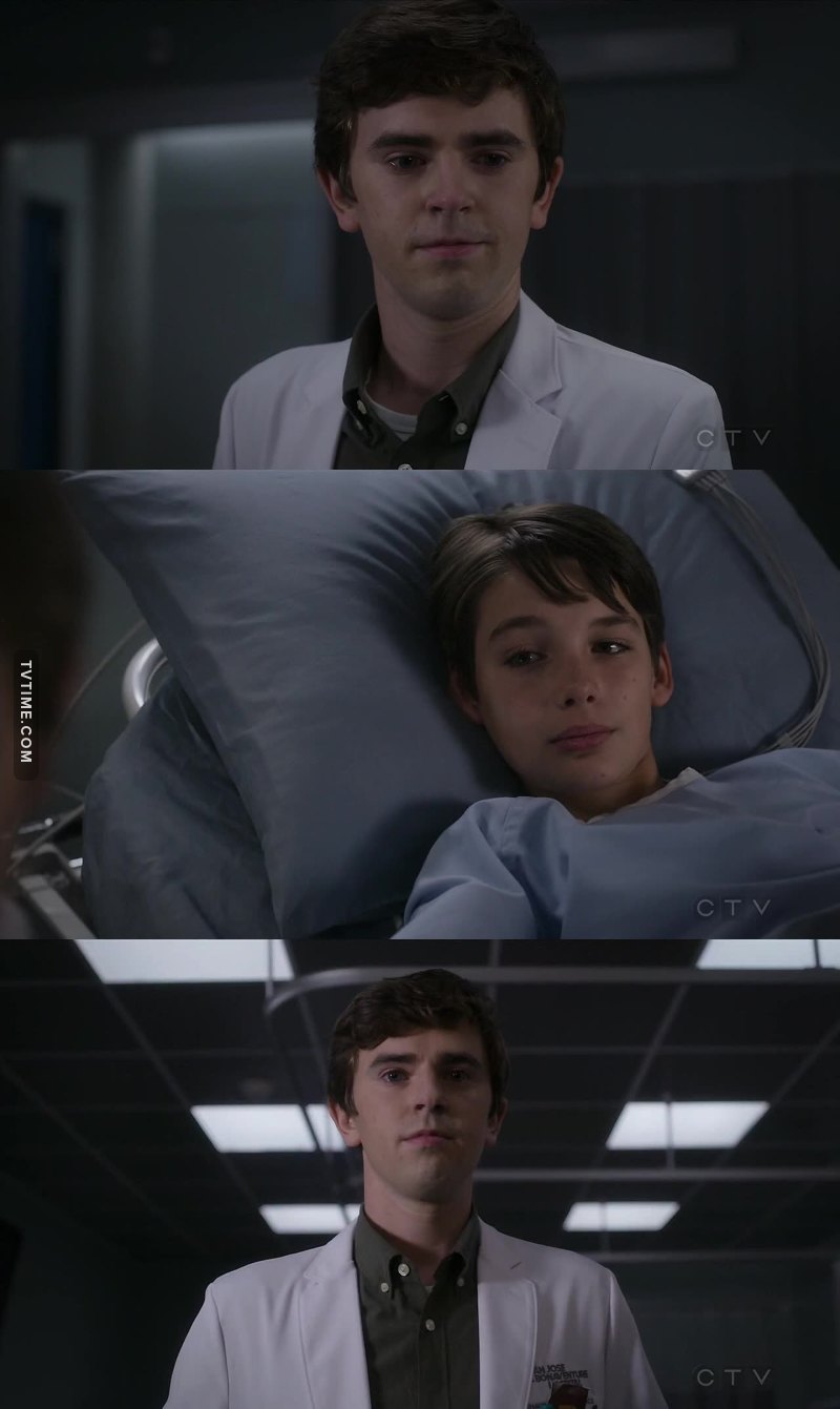 Do you know what's worse? He became a doctor to save people because he couldn't save his brother and now he is watching "his brother" dying again and he is a doctor but he still can't do anything.